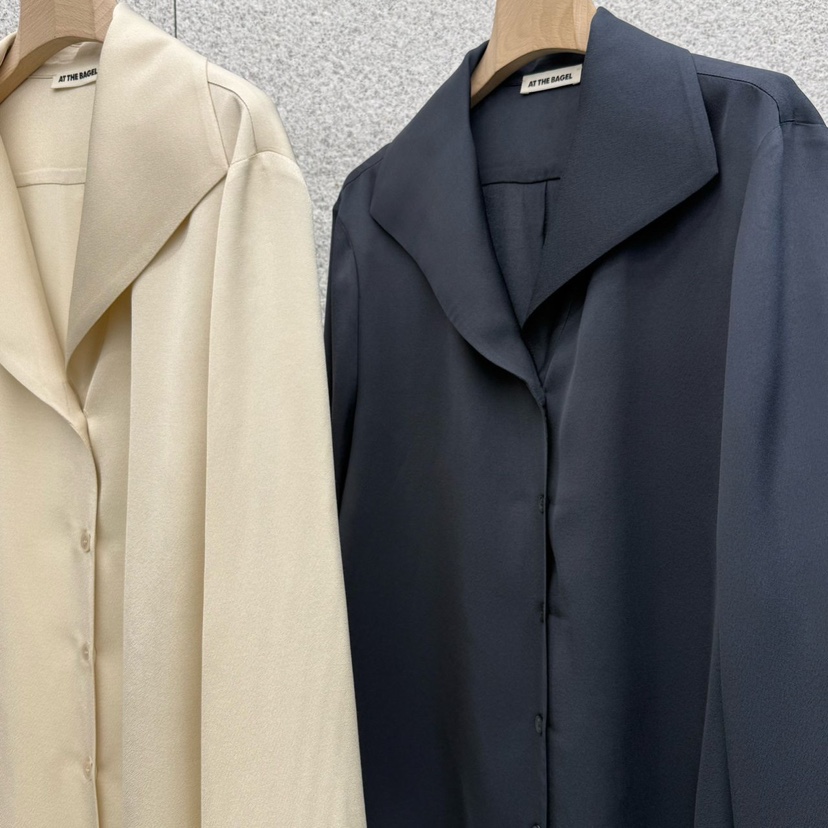 AT THE BAGEL韓國東大門代購女裝新品時尚人氣襯衫蕾絲衫AT THE BAGEL襯衫/蕾絲衫