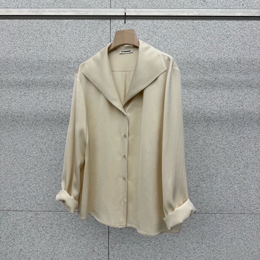 AT THE BAGEL韓國東大門代購女裝新品時尚人氣襯衫蕾絲衫AT THE BAGEL襯衫/蕾絲衫