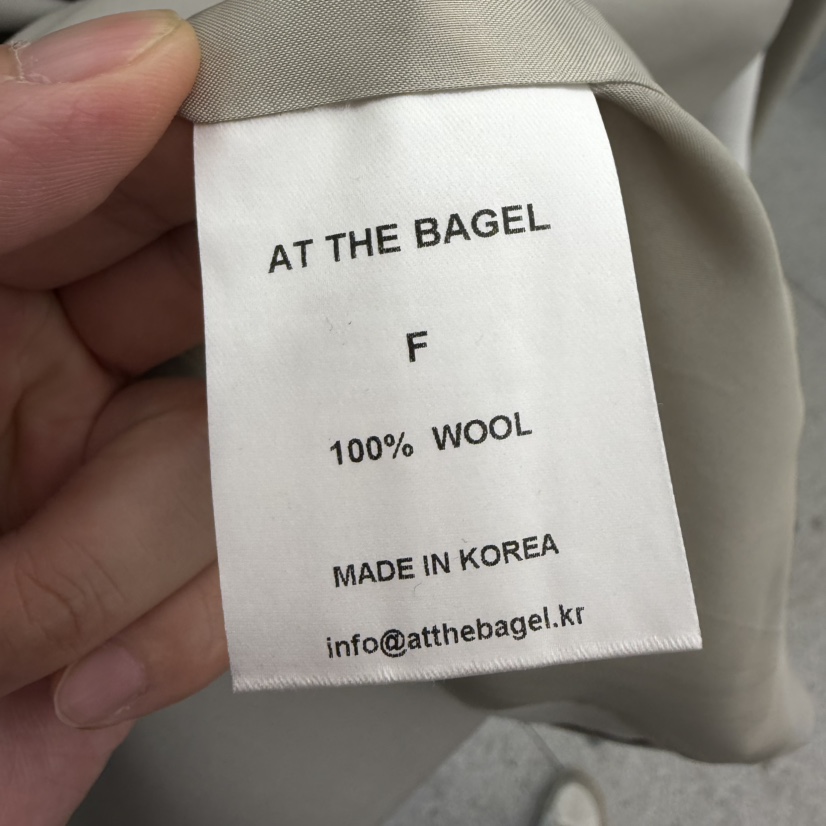 AT THE BAGEL韓國直郵實拍女裝新款時尚休閑夾克含圍巾AT THE BAGEL夾克