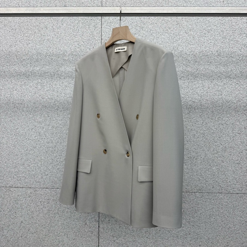 AT THE BAGEL韓國直郵實拍女裝新款時尚休閑夾克含圍巾AT THE BAGEL夾克圖色1