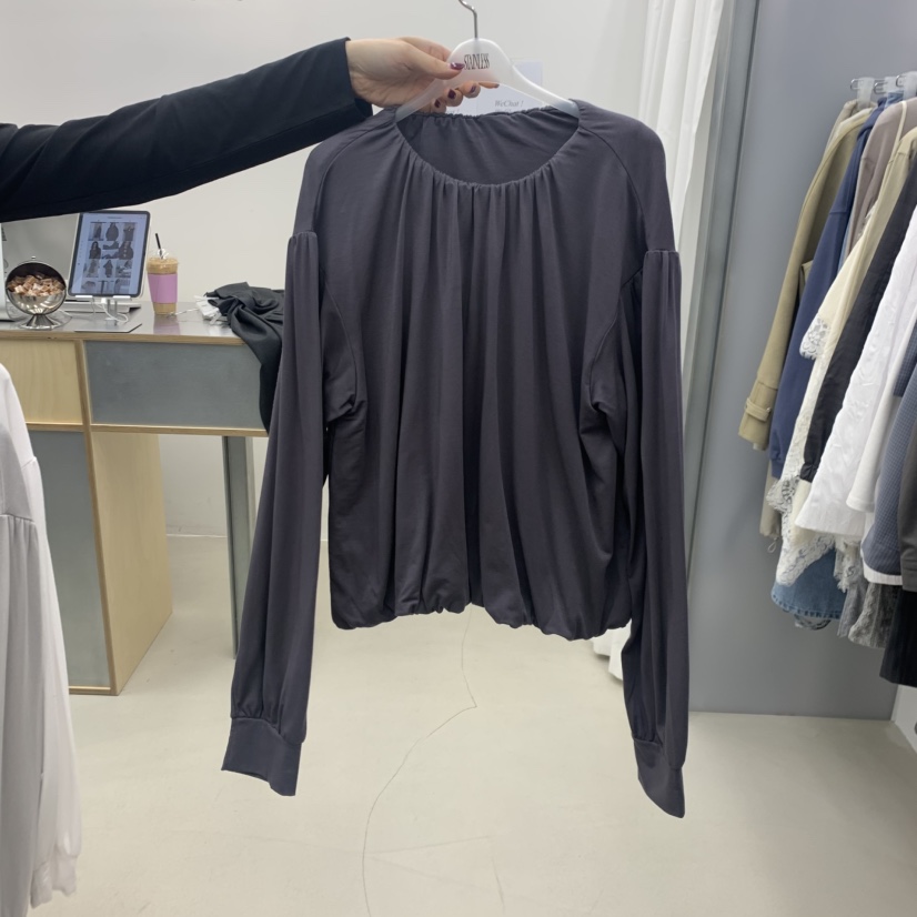 STAINLESS韓國直郵女士新品26春夏職業熱賣推薦時尚長袖T恤STAINLESS長袖T恤圖色2