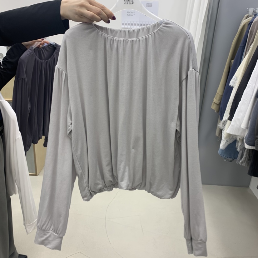 STAINLESS韓國直郵女士新品26春夏職業熱賣推薦時尚長袖T恤STAINLESS長袖T恤圖色3