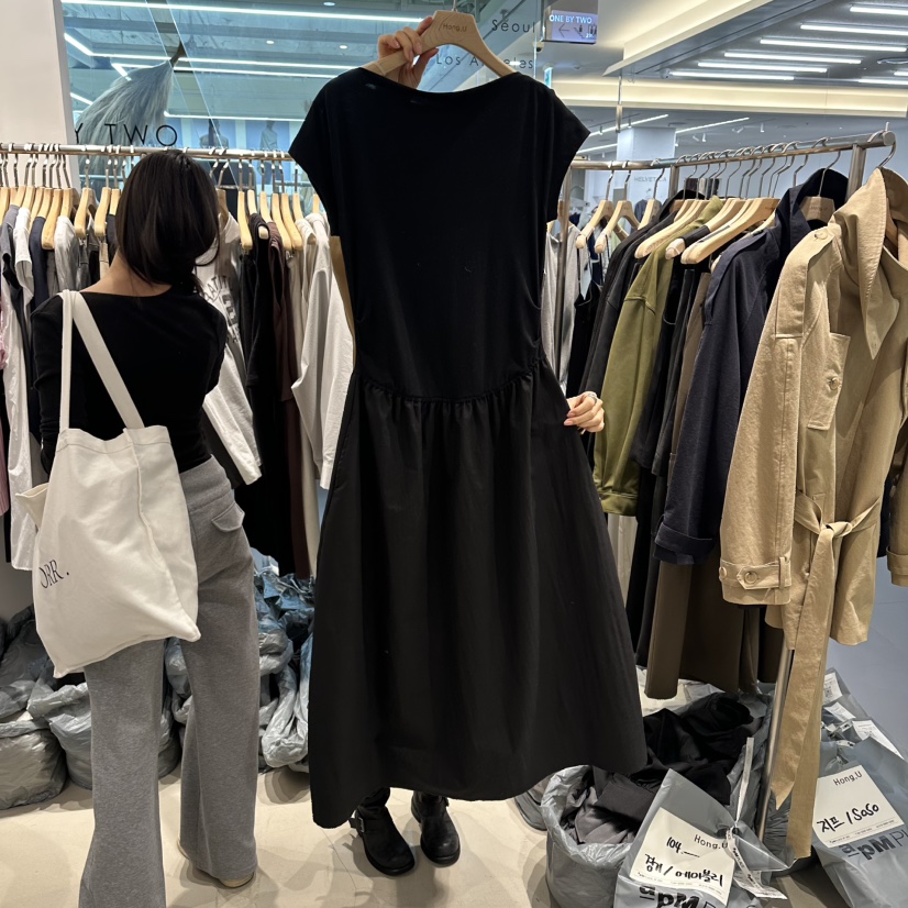 HONG.U韓國代購女士新款時尚職業熱賣人氣推薦休閑連衣裙HONG.U連衣裙圖色3