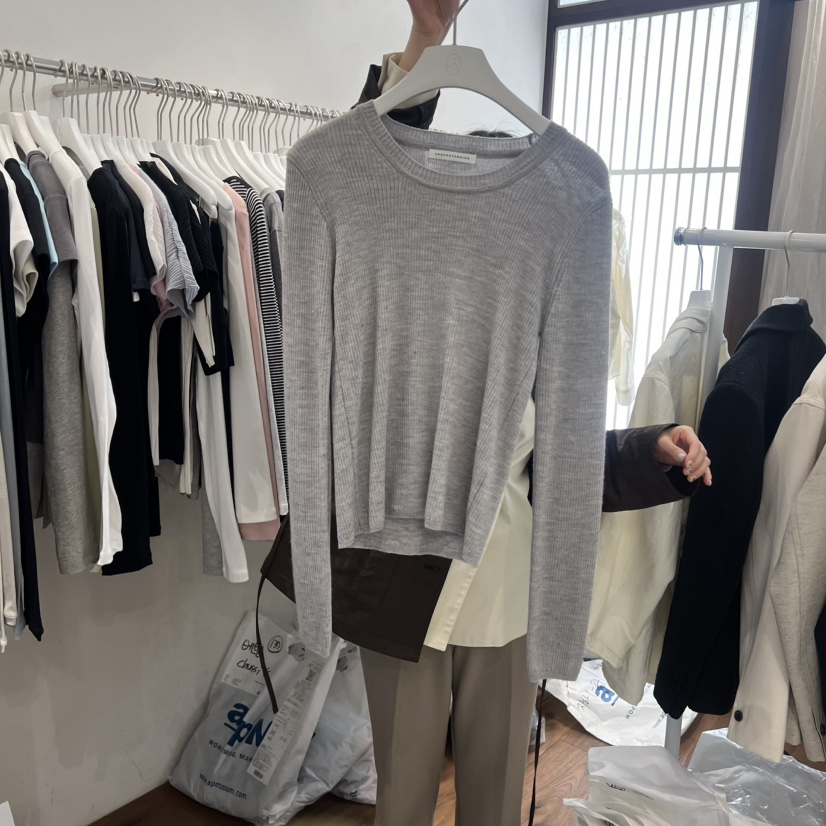 UNDERSTANDING韓國東大門代購女裝新品熱賣職業休閑針織衫UNDERSTANDING針織衫圖色2