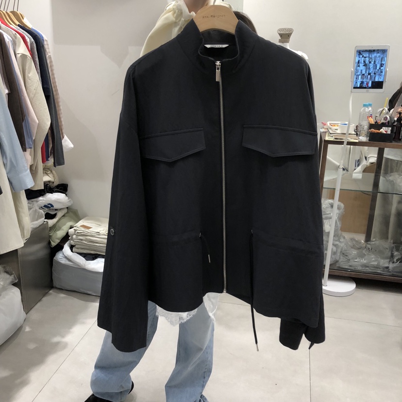 ANN MARGRET韓國東大門直郵女裝新品熱賣夾克拉鏈GRETA.Y夾克圖色3