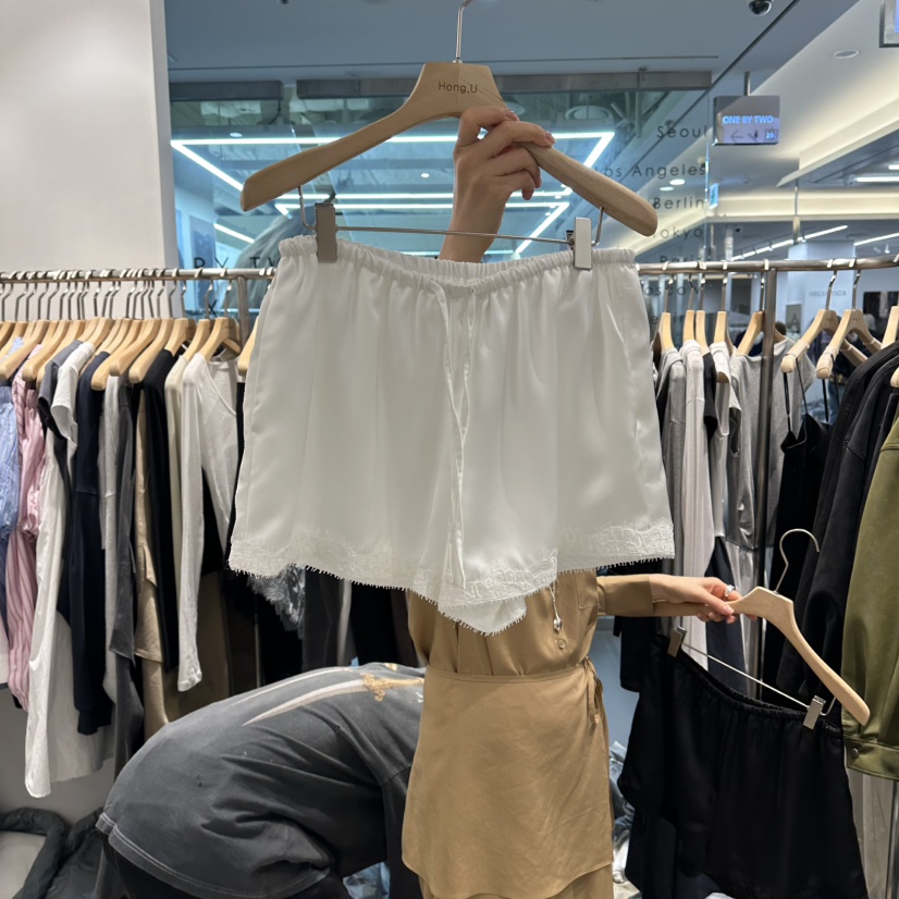 HONG.U韓國東大門直郵女裝新品休閑熱賣時尚人氣26春夏短褲HONG.U短褲圖色1