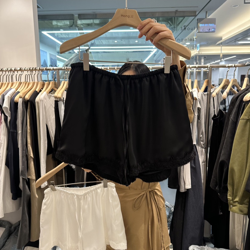 HONG.U韓國東大門直郵女裝新品休閑熱賣時尚人氣26春夏短褲HONG.U短褲圖色2