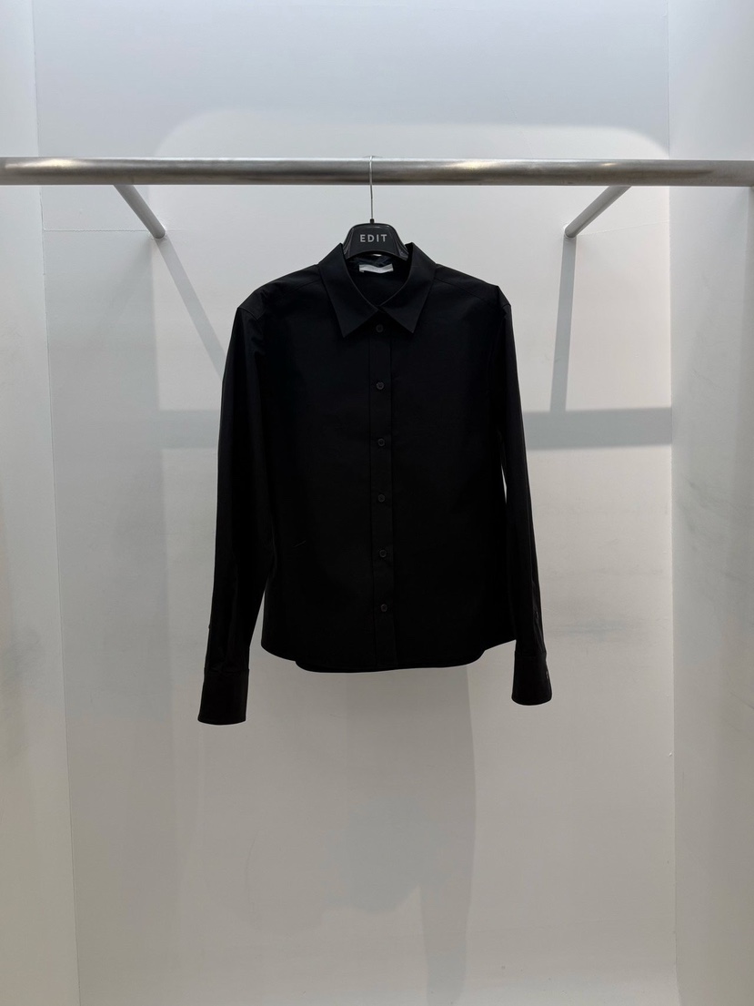 EDIT韓國代購女裝新款26春夏人氣休閑職業時尚襯衫蕾絲衫EDIT襯衫/蕾絲衫圖色3黑色