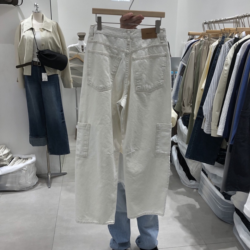 ANN MARGRET韓國東大門代購女士新品人氣休閑褲口袋GRETA.Y休閑褲