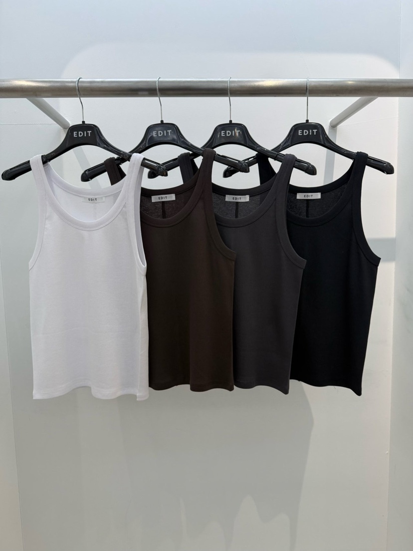 EDIT韓國直郵女裝新款推薦熱賣時尚職業人氣休閑吊帶背心EDIT吊帶/背心
