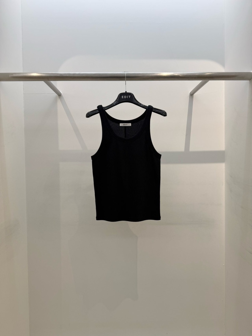 EDIT韓國直郵女裝新款推薦熱賣時尚職業人氣休閑吊帶背心EDIT吊帶/背心圖色4黑色