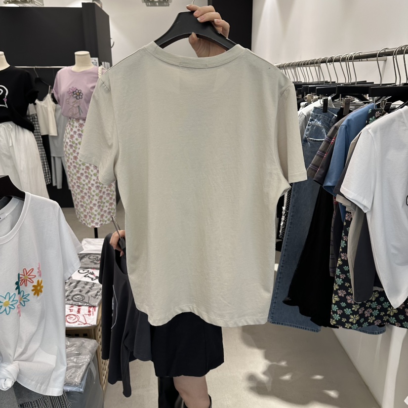 A.CES韓國直郵女裝新款26春夏人氣時尚推薦職業T恤不含披肩A.CEST恤