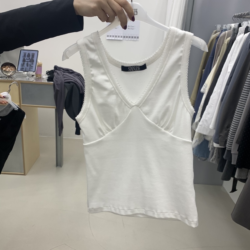 STAINLESS韓國東大門代購女士新品熱賣人氣吊帶背心不含內搭STAINLESS吊帶/背心圖色1