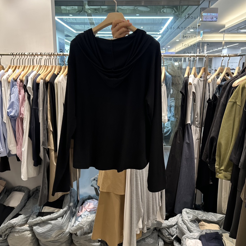 HONG.U韓國東大門直郵女裝新款熱賣職業人氣時尚長袖T恤HONG.U長袖T恤