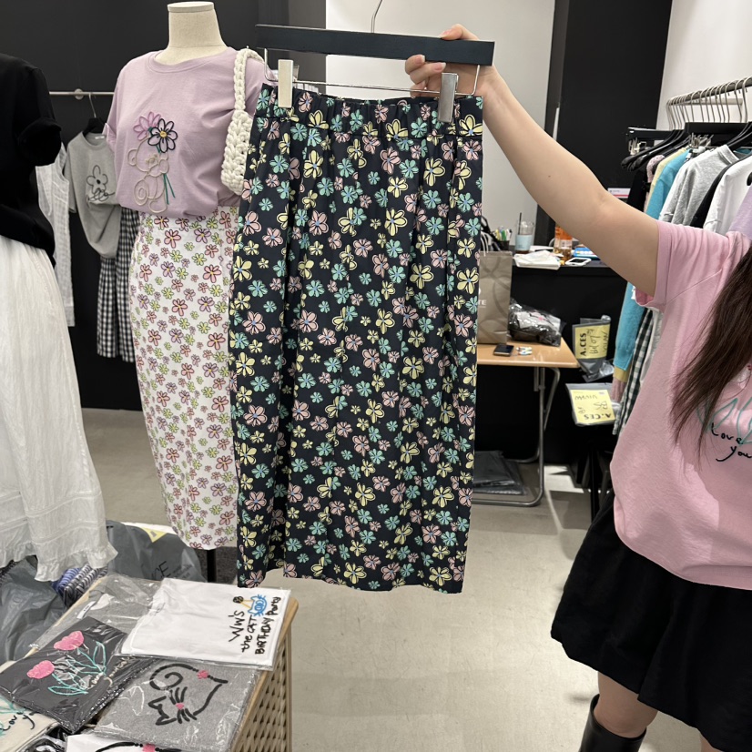 A.CES韓國東大門直郵女裝新品人氣26春夏職業熱賣休閑長裙A.CES長裙