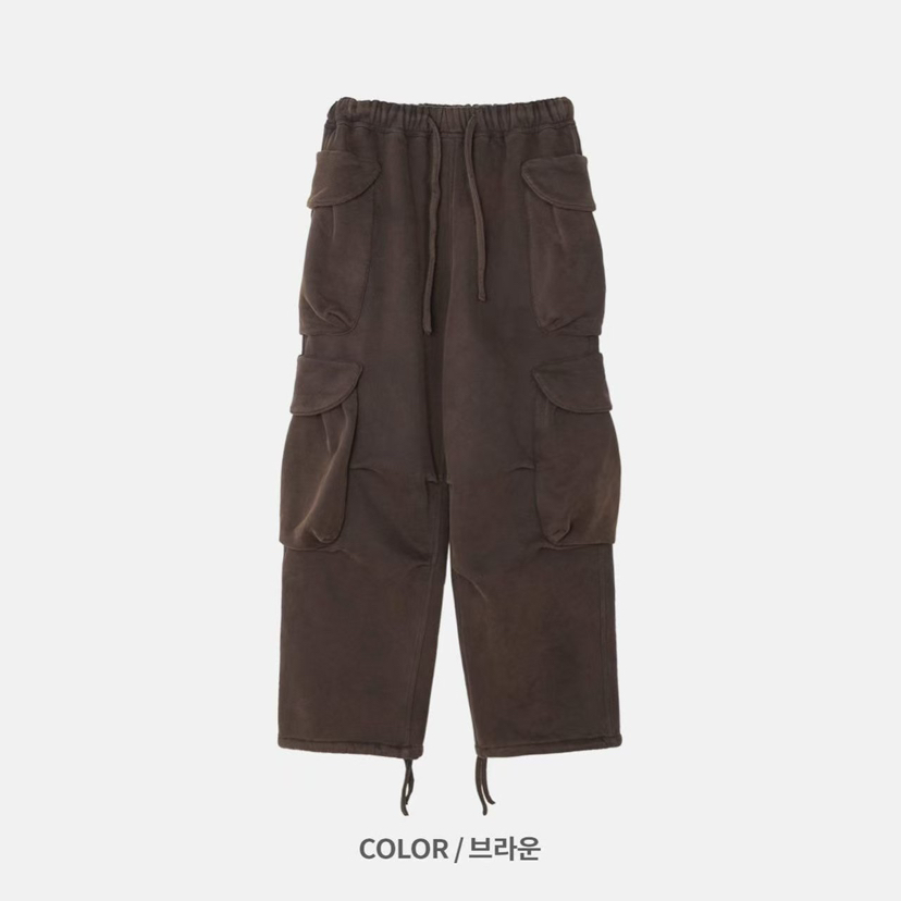 MOSCO韓國直郵女士新款職業休閑時尚推薦休閑褲男女同款口袋MOSCO休閑褲圖色2