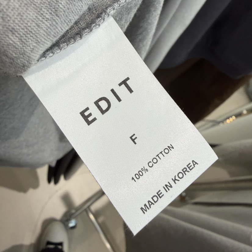 EDIT韓國直郵實拍女士新品人氣推薦26春夏職業時尚熱賣T恤EDITT恤