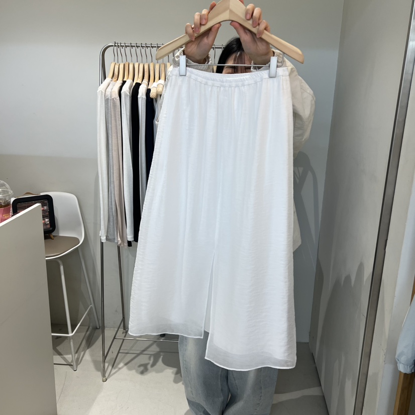 OUTRENE韓國代購女裝新款時尚推薦職業熱賣26春夏半身裙中短裙OUTRENE半身裙/中短裙