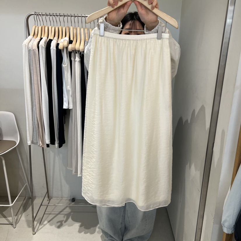 OUTRENE韓國代購女裝新款時尚推薦職業熱賣26春夏半身裙中短裙OUTRENE半身裙/中短裙圖色3