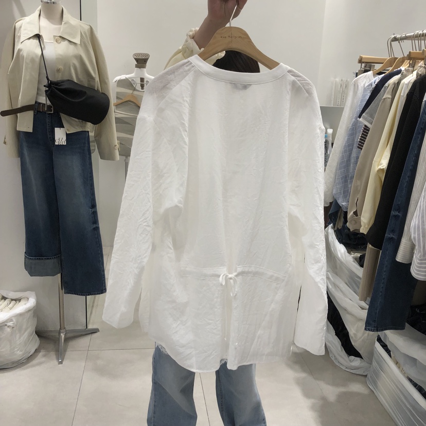 ANN MARGRET韓國直郵女士新款職業襯衫蕾絲衫GRETA.Y襯衫/蕾絲衫