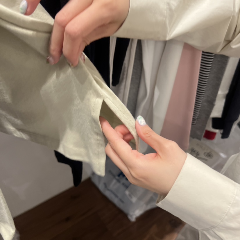 UNDERSTANDING韓國直郵實拍女裝新款休閑26春夏時尚長袖T恤UNDERSTANDING長袖T恤