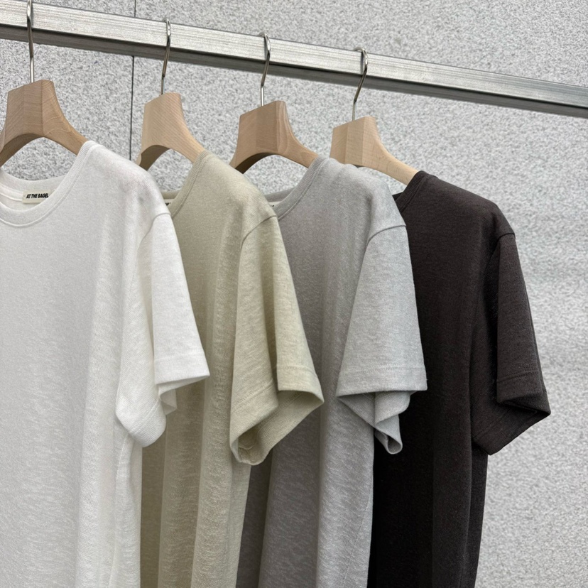 AT THE BAGEL韓國直郵實拍女士新品時尚職業休閑熱賣T恤AT THE BAGELT恤