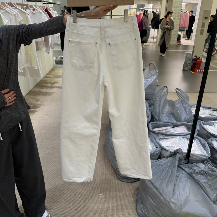 VEGETABLE韓國直郵女士新品26春夏推薦職業熱賣休閑褲條紋VEGETABLE休閑褲