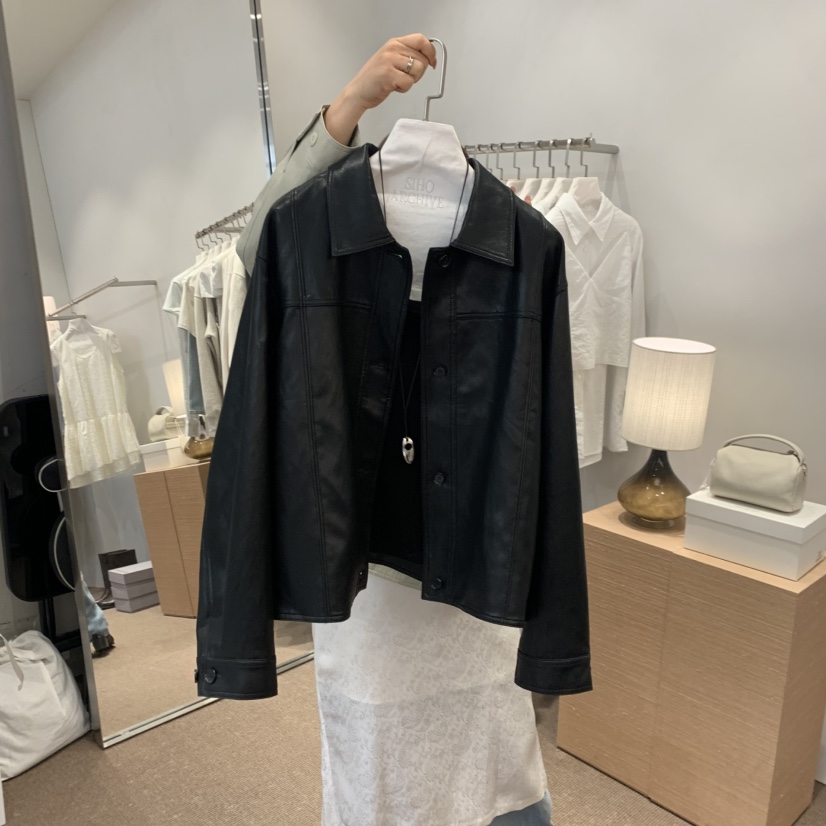 SIHO ARCHIVE韓國直郵女裝新品職業熱賣26春夏人氣夾克短款SIHO ARCHIVE夾克圖色2