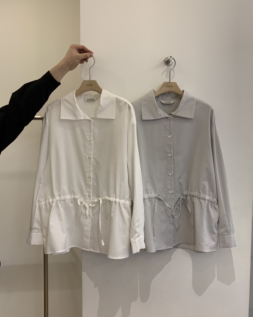 JUEDE韓國直郵女士新款推薦襯衫蕾絲衫JUEDE襯衫/蕾絲衫