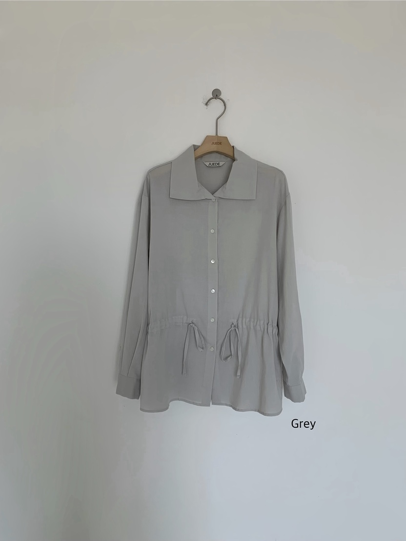 JUEDE韓國直郵女士新款推薦襯衫蕾絲衫JUEDE襯衫/蕾絲衫圖色2