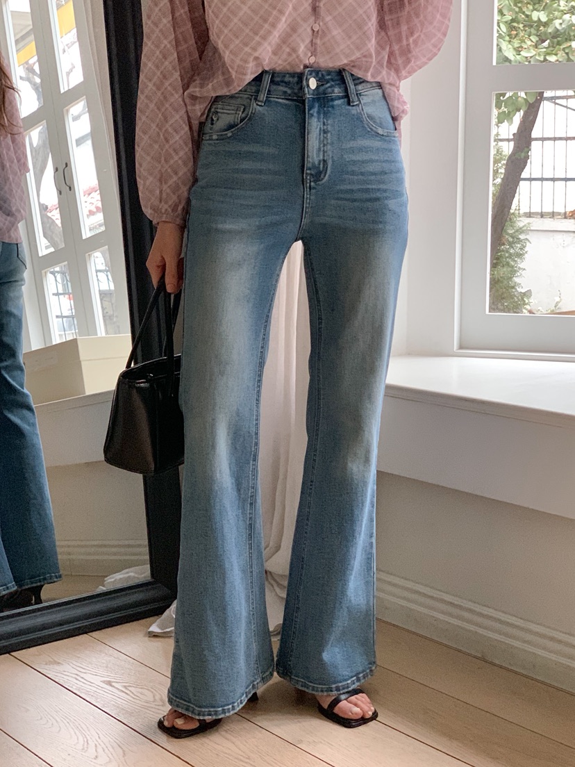 RE:FRESH-L韓國東大門代購女士新品休閑推薦職業人氣牛仔褲RE:FRESH牛仔褲