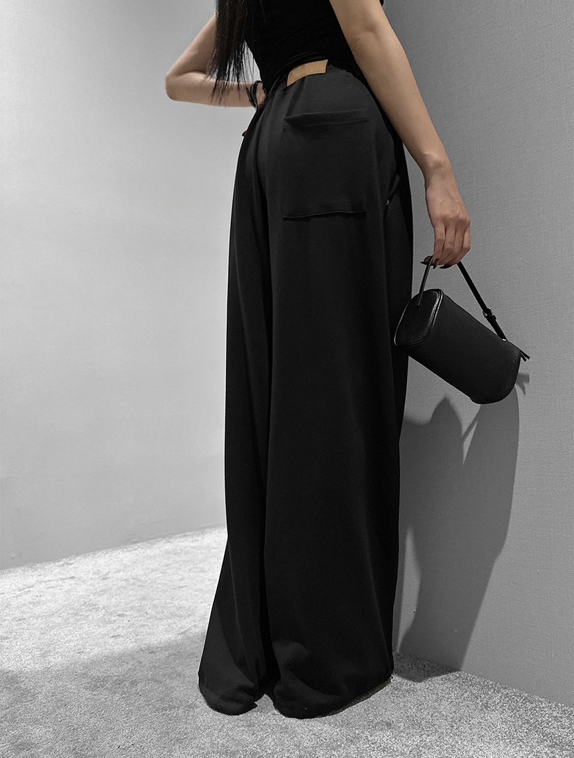 BADCALM韓國代購女裝新品熱賣26春夏推薦休閑休閑褲含腰繩BADCALM休閑褲