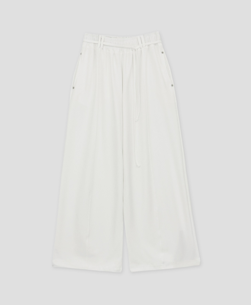 BADCALM韓國代購女裝新品熱賣26春夏推薦休閑休閑褲含腰繩BADCALM休閑褲