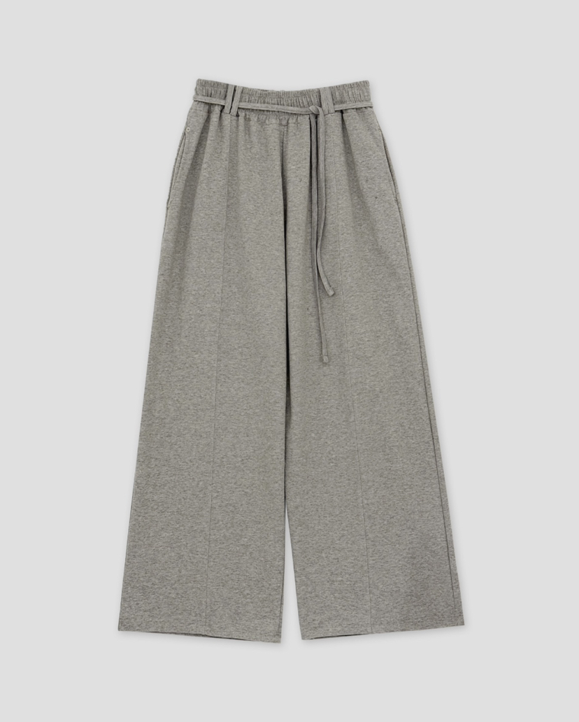 BADCALM韓國代購女裝新品熱賣26春夏推薦休閑休閑褲含腰繩BADCALM休閑褲