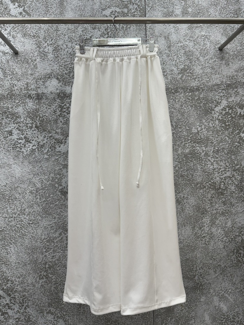 BADCALM韓國代購女裝新品熱賣26春夏推薦休閑休閑褲含腰繩BADCALM休閑褲圖色1