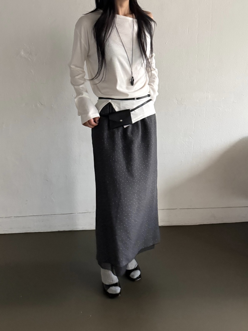 TAUPE韓國東大門代購女裝新款休閑職業26春夏時尚長袖T恤TAUPE長袖T恤