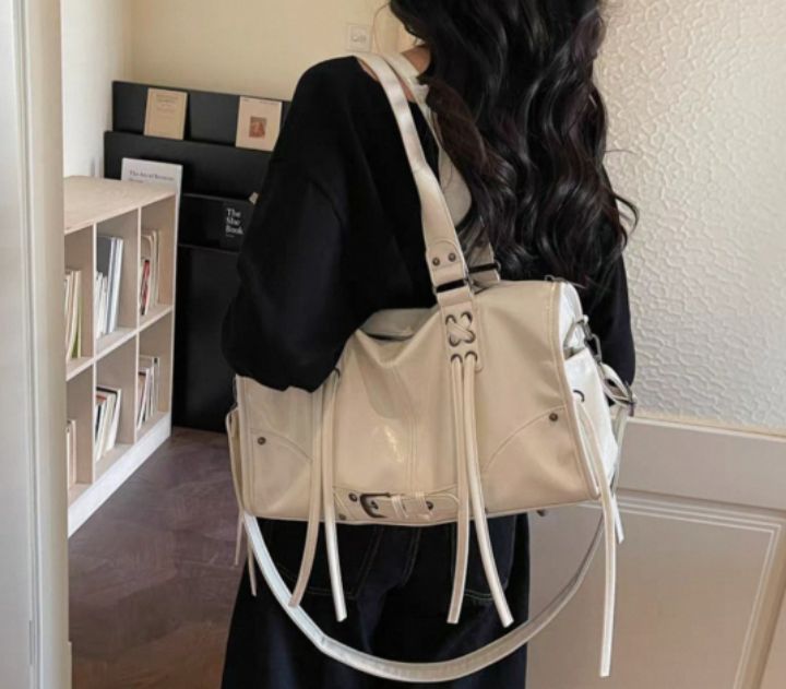 TROUVAILLE韓國代購女士新品熱賣人氣休閑職業單肩斜跨包TROUVAILLE單肩/斜跨包