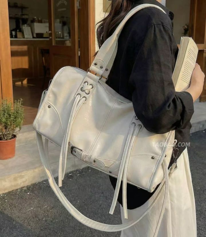 TROUVAILLE韓國代購女士新品熱賣人氣休閑職業單肩斜跨包TROUVAILLE單肩/斜跨包