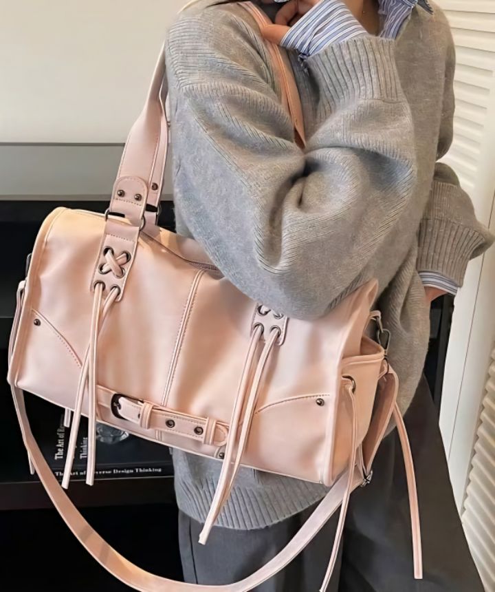 TROUVAILLE韓國代購女士新品熱賣人氣休閑職業單肩斜跨包TROUVAILLE單肩/斜跨包圖色3