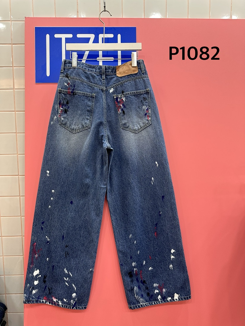 ITZEL韓國直郵女裝新品熱賣推薦時尚休閑職業人氣真品牛仔褲ITZEL牛仔褲