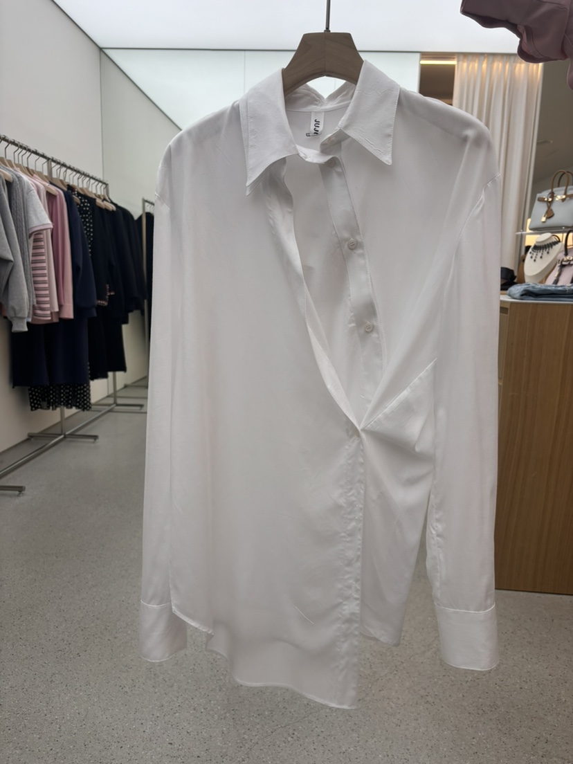 JUJU東大門直郵女士新款職業26春夏人氣時尚真品襯衫蕾絲衫JUJU襯衫/蕾絲衫圖色1