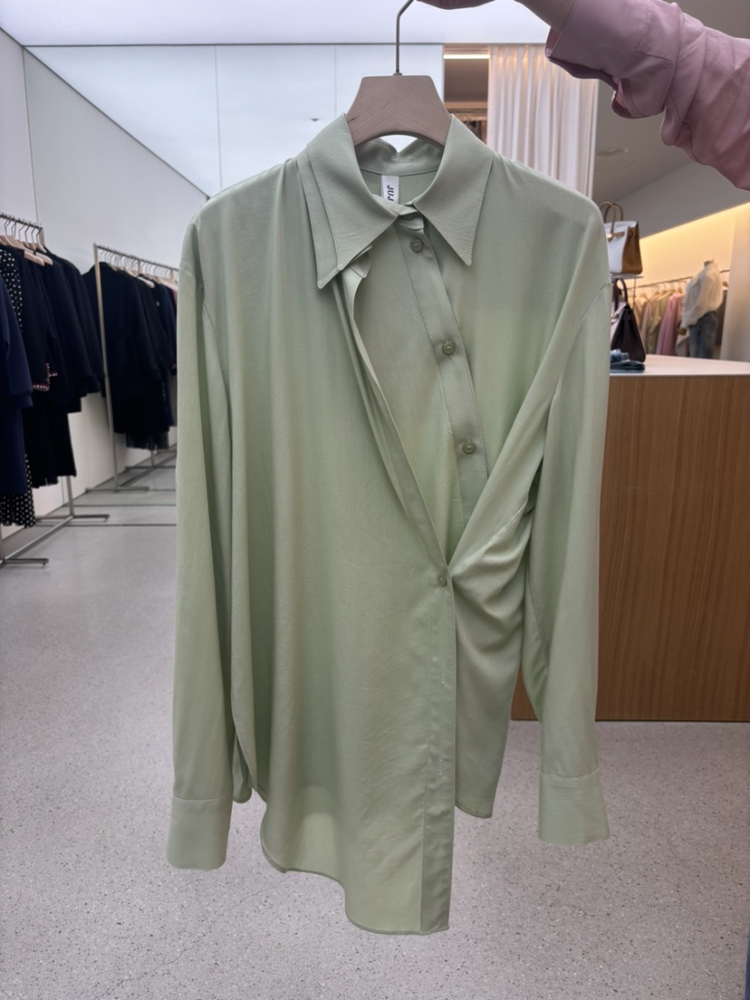 JUJU東大門直郵女士新款職業26春夏人氣時尚真品襯衫蕾絲衫JUJU襯衫/蕾絲衫圖色2