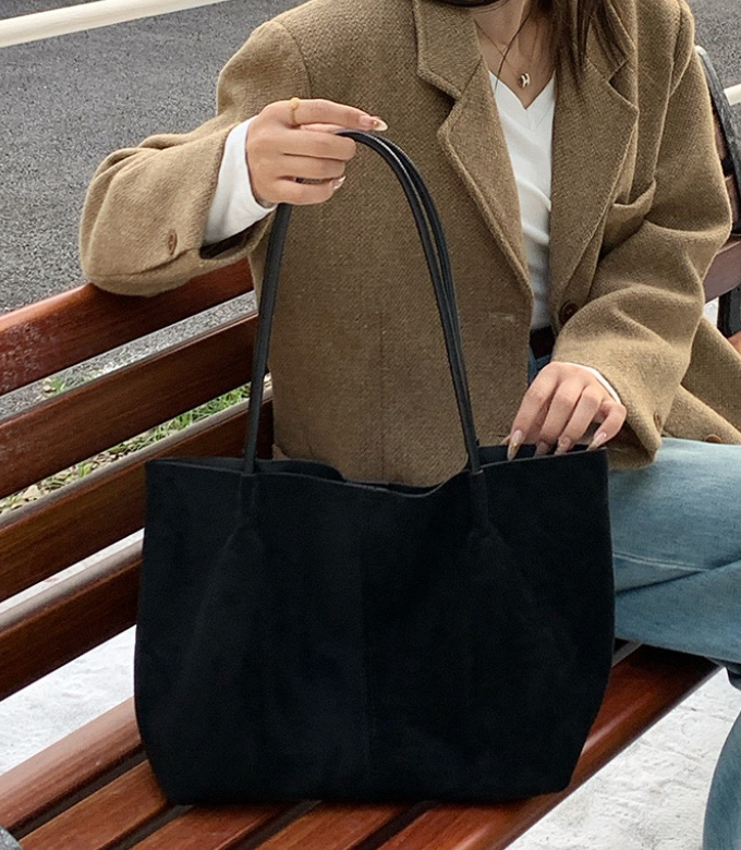 POSH BLUE東大門實拍女士新款真品人氣時尚單肩斜跨包麂皮POSH BLUE單肩/斜跨包