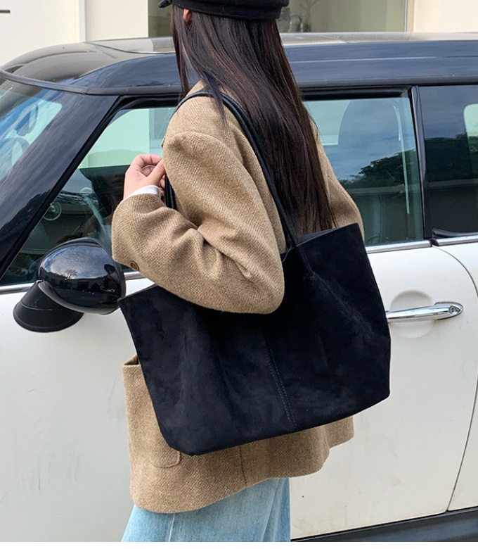 POSH BLUE東大門實拍女士新款真品人氣時尚單肩斜跨包麂皮POSH BLUE單肩/斜跨包