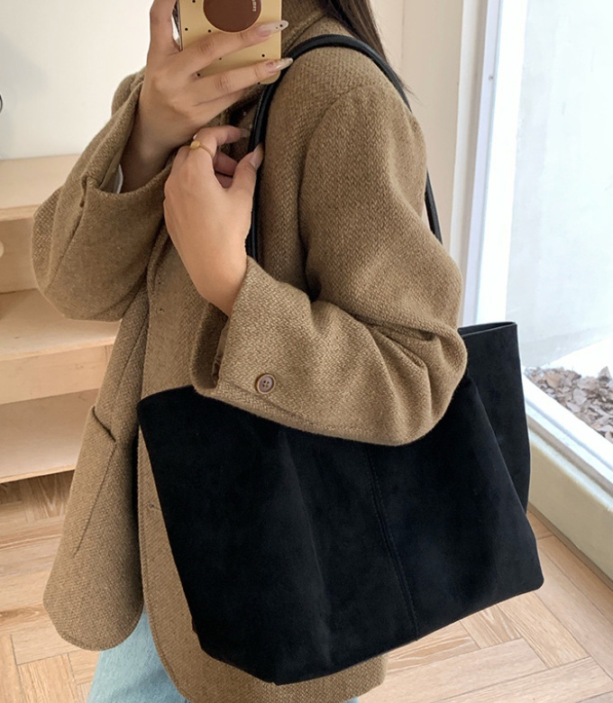 POSH BLUE東大門實拍女士新款真品人氣時尚單肩斜跨包麂皮POSH BLUE單肩/斜跨包