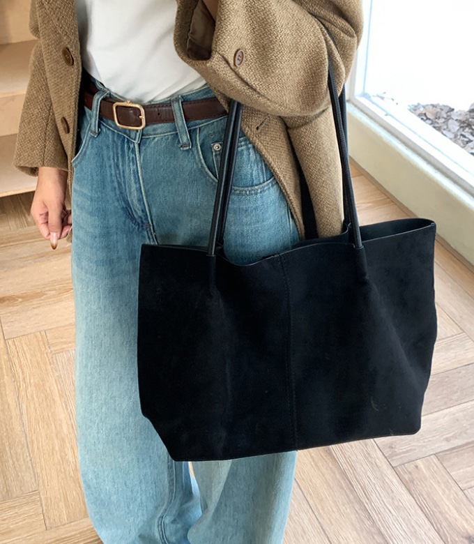 POSH BLUE東大門實拍女士新款真品人氣時尚單肩斜跨包麂皮POSH BLUE單肩/斜跨包圖色2