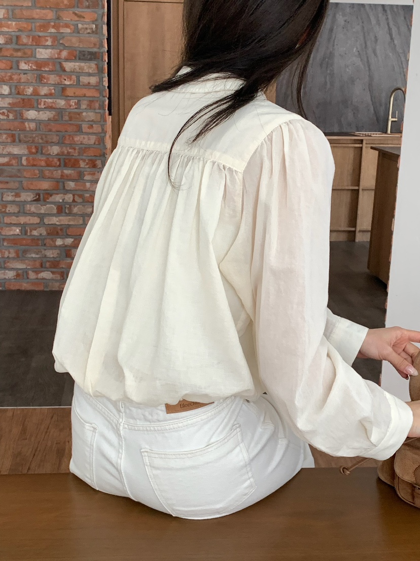 BLEECKER東大門直郵女裝新品推薦時尚人氣休閑襯衫蕾絲衫BLEECKER襯衫/蕾絲衫