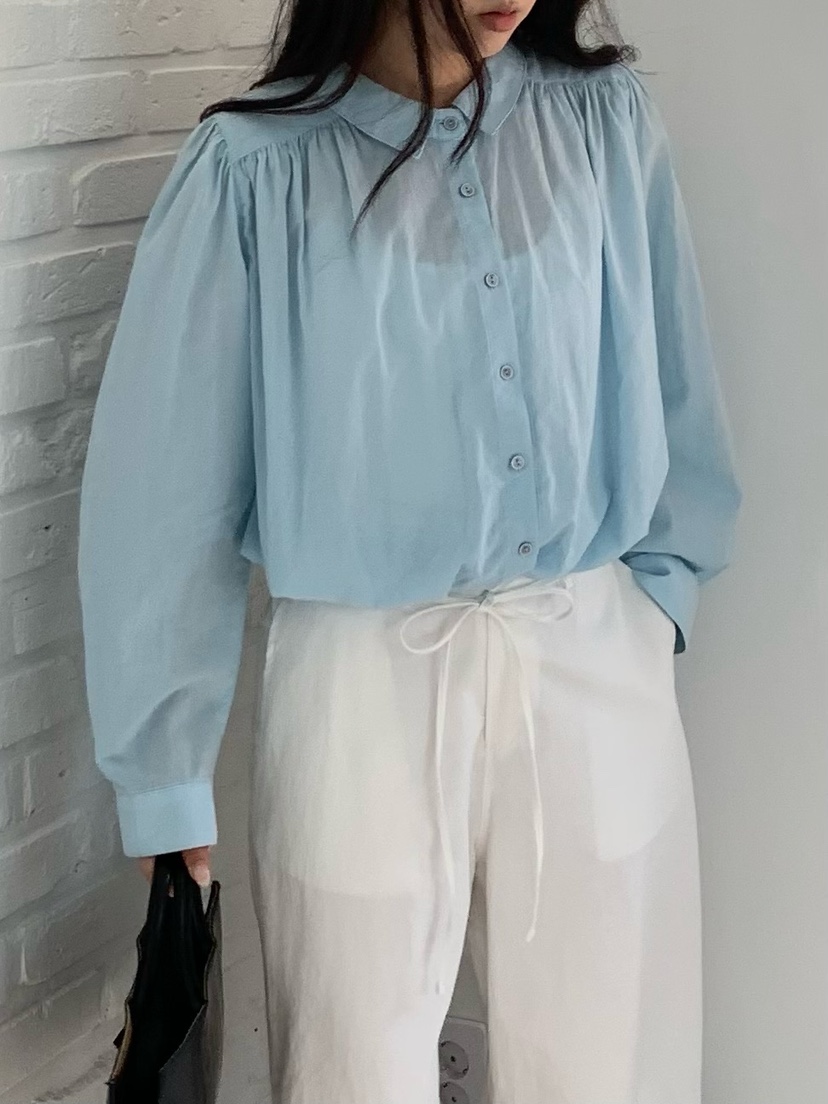 BLEECKER東大門直郵女裝新品推薦時尚人氣休閑襯衫蕾絲衫BLEECKER襯衫/蕾絲衫