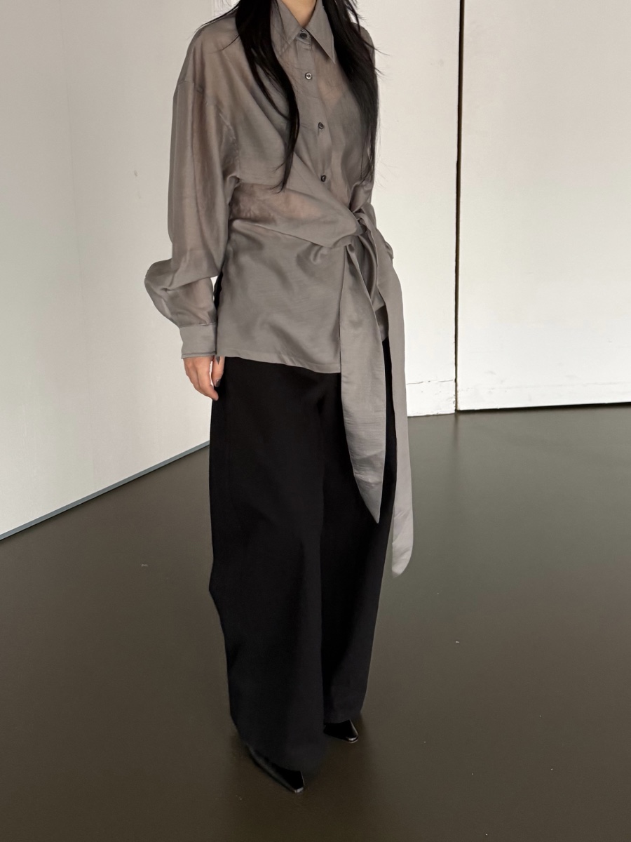 TAUPE韓國直郵女裝新品休閑人氣真品26春夏熱賣襯衫蕾絲衫TAUPE襯衫/蕾絲衫