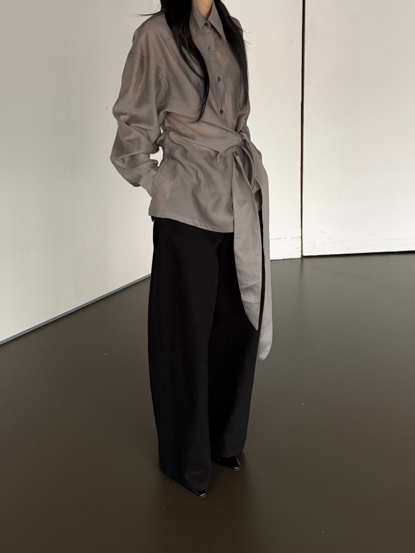 TAUPE韓國直郵女裝新品休閑人氣真品26春夏熱賣襯衫蕾絲衫TAUPE襯衫/蕾絲衫